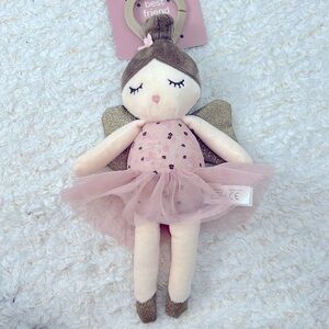 Fairy Doll with Pink and Gold Details